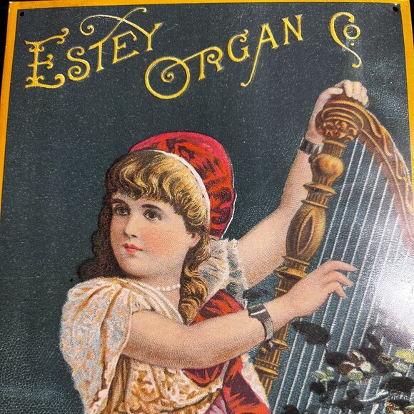 Tin Sign/Pre-Loved/Excellent Condition/10"x 16" - Picture 4 of 8